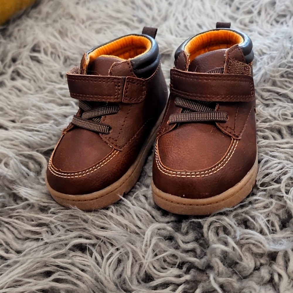 Size 3 Carter brown boots.  Never worn.
